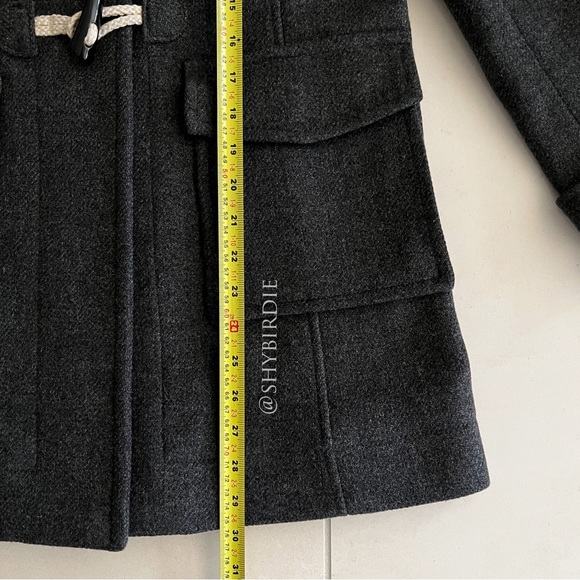 Banana Republic Toggle Wool Tweedy Twill Coat - Picture 8 of 16